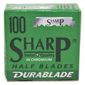 Scharfe Edelstahl-Halbklingen 100 Klingen