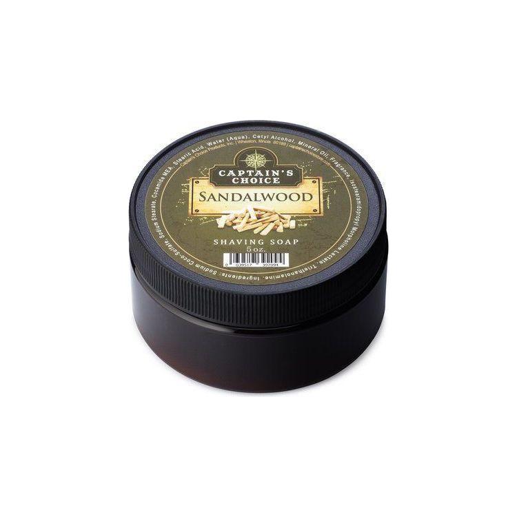 Captain's Choice Sandelholz Rasierseife 142 g