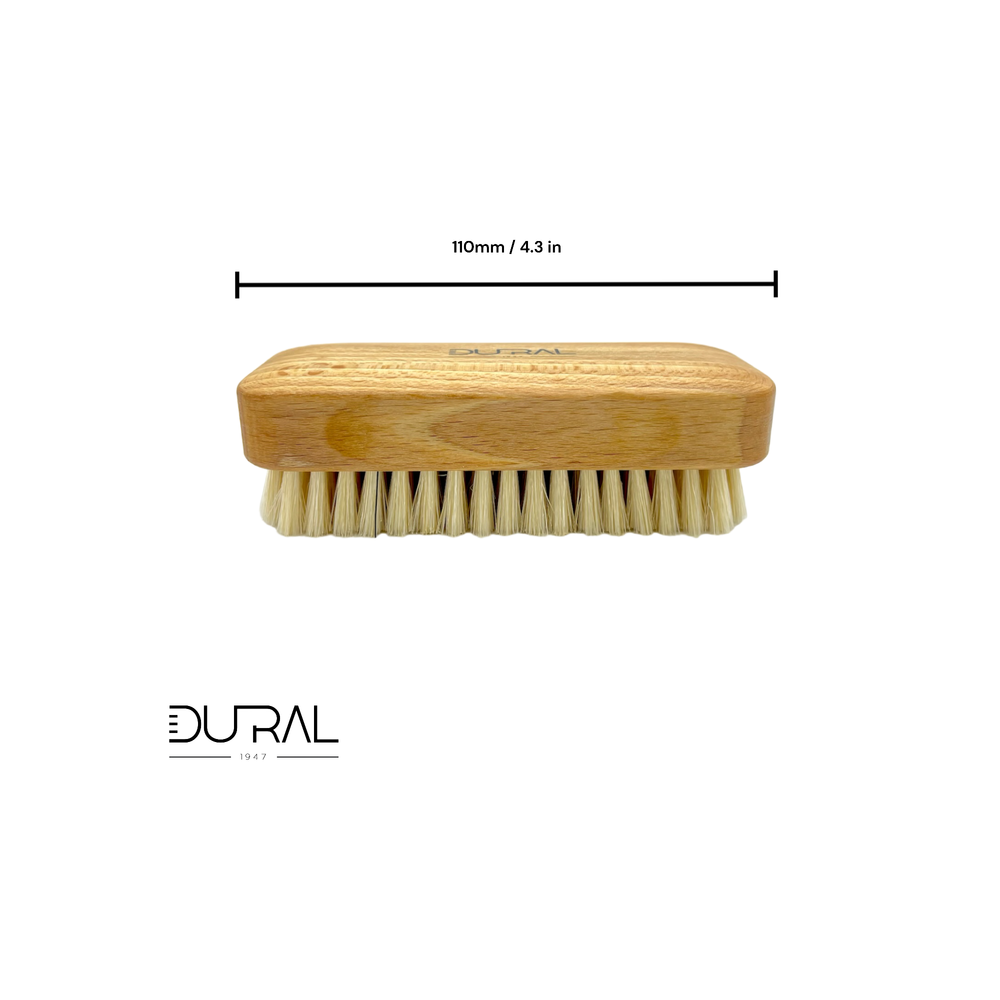 Dural Beech Wood Craftsman Hand Brush With Pure Natural Bristles