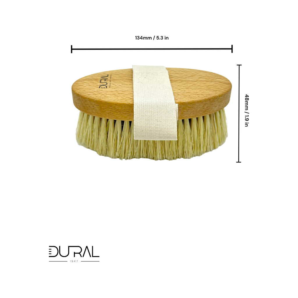 Dural Massagebürste aus Buchenholz mit Tampicofaser