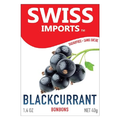 Swiss Imports Schwarze Johannisbeere Zuckerfreie Bonbons Hartkaramellen 39,7 g