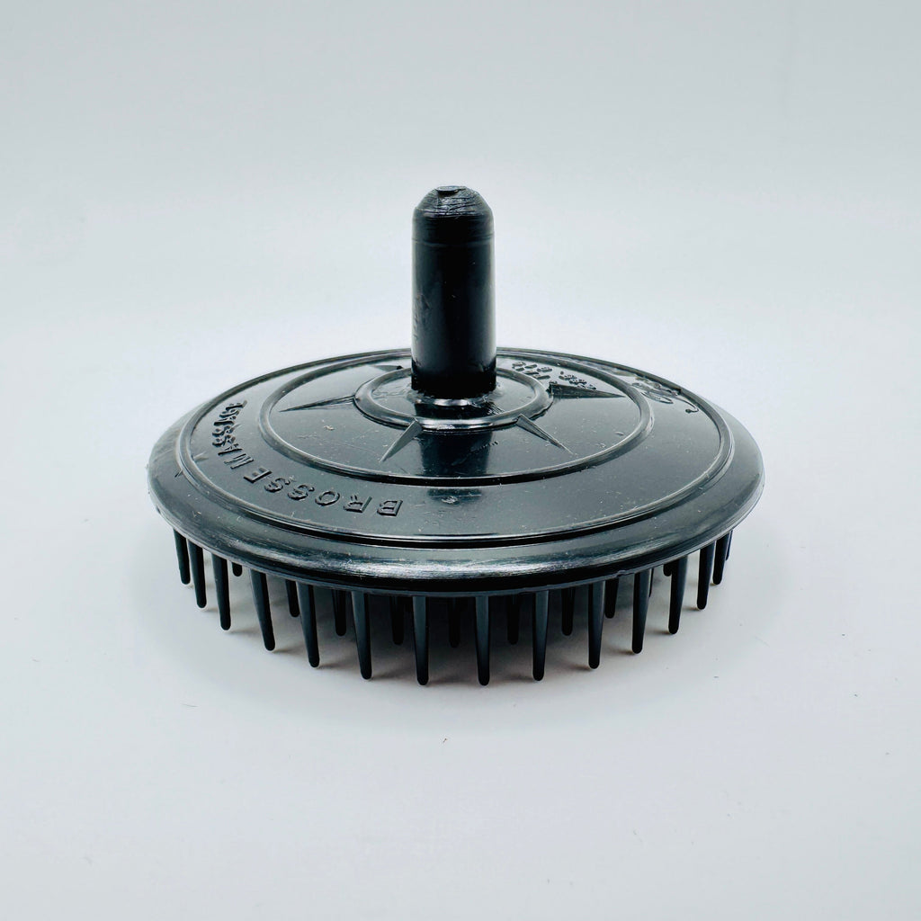 Balloid Brosse Massage Shampoo-Bürste aus Kunststoff - Schwarz