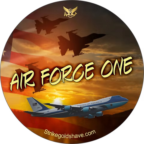 Strike Gold Shave Air Force One Rasierkollektion