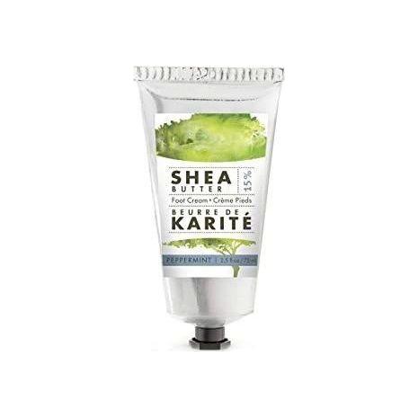 Pre De Provence Trajtim për këmbët me lëkurë të thatë, gjalpë Shea 2.5 Oz