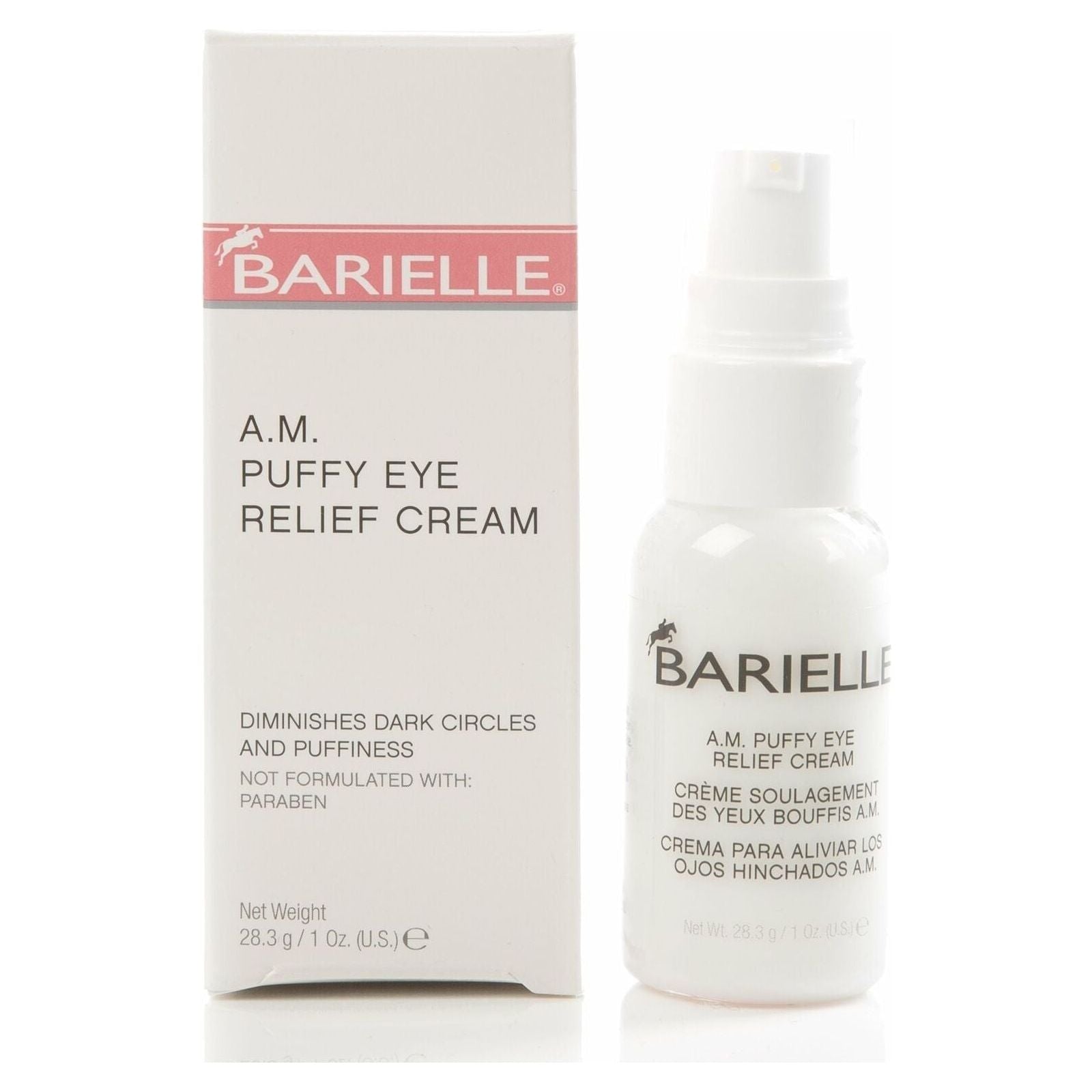 Barielle A.M. Puffy Eye Relief Cream, 28 g