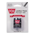 POH Dentalfloss Percept 420 Black LiteWax 100 Yard