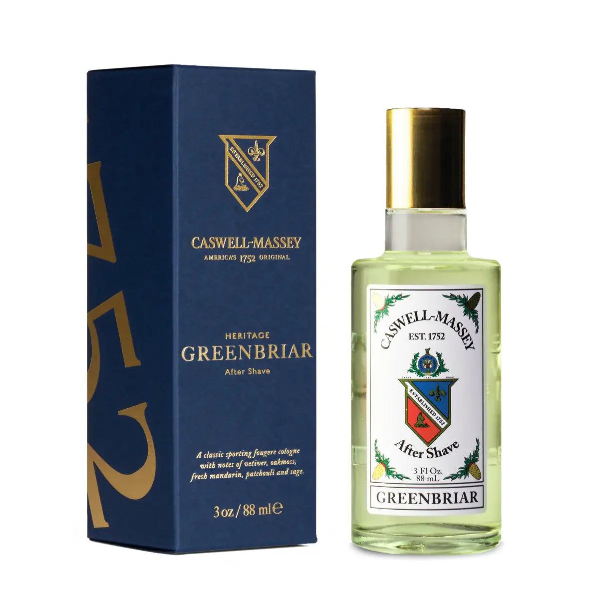 Caswell-Massey Gold Cap After Shave 85g Kollektion