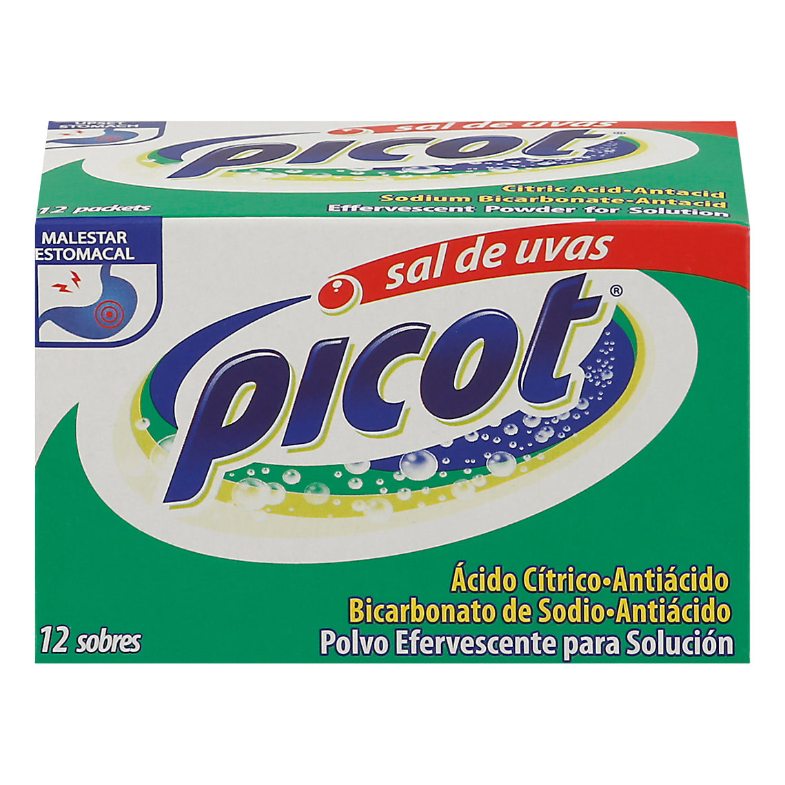 Picot® Sal de Uvas – Pluhur Antiacid i Gazueshëm