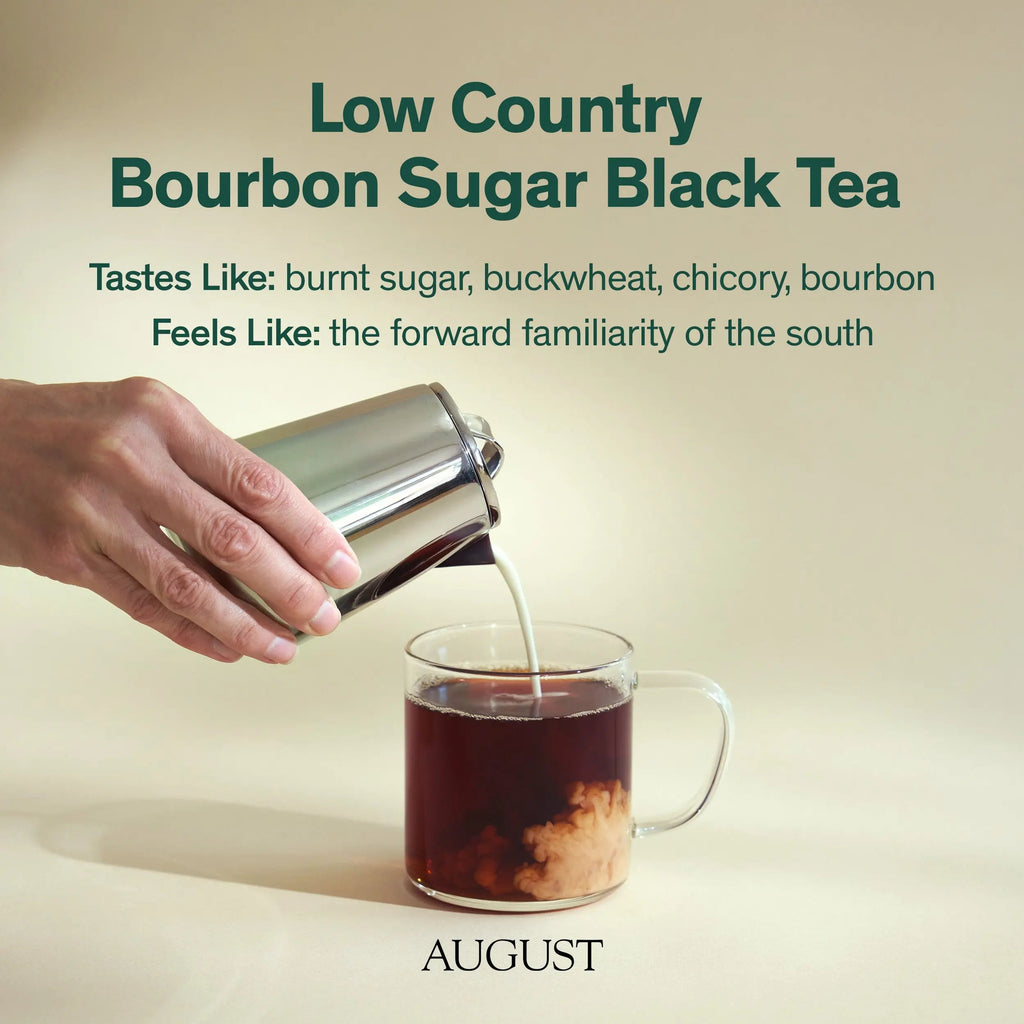 Low Country – Bourbon-Zucker-Schwarztee