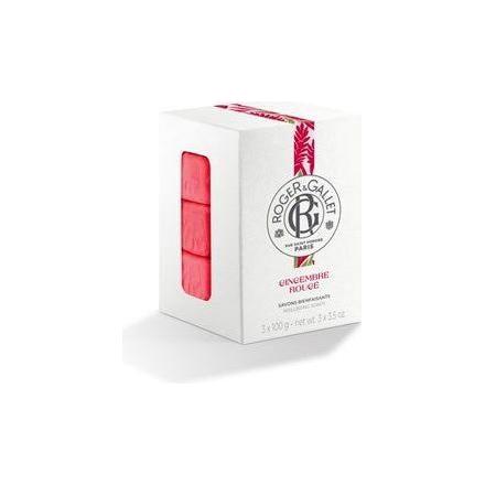 Roger & Gallet Gingembre Rouge Wohlfühlseifen Box mit 3x100g