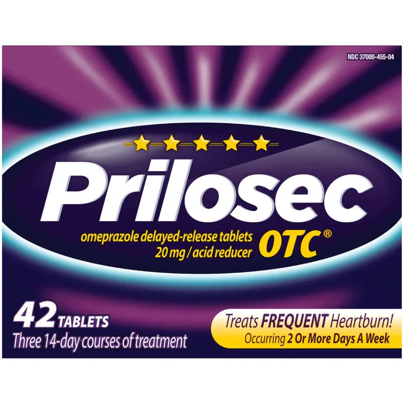 Prilosec OTC 20 mg magensaftresistente Tabletten (42 Stück)