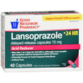 Kapsula GNP Lansoprazol 15mg me çlirim të vonuar – Reduktues aciditeti – 42 copë