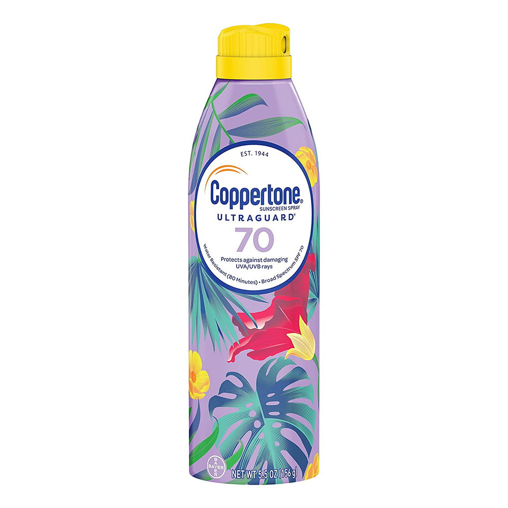 Coppertone Ultra Guard Sprej i Vazhdueshëm Për Mbrojtje nga Dielli SPF 70, 162 ml
