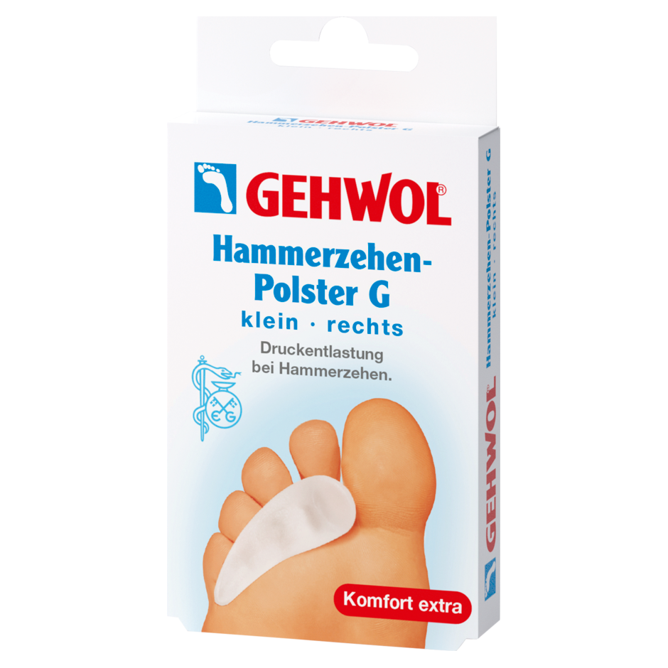 Jastëk Gehwol për gisht me çekiç G - Djathtas - 16 Oz