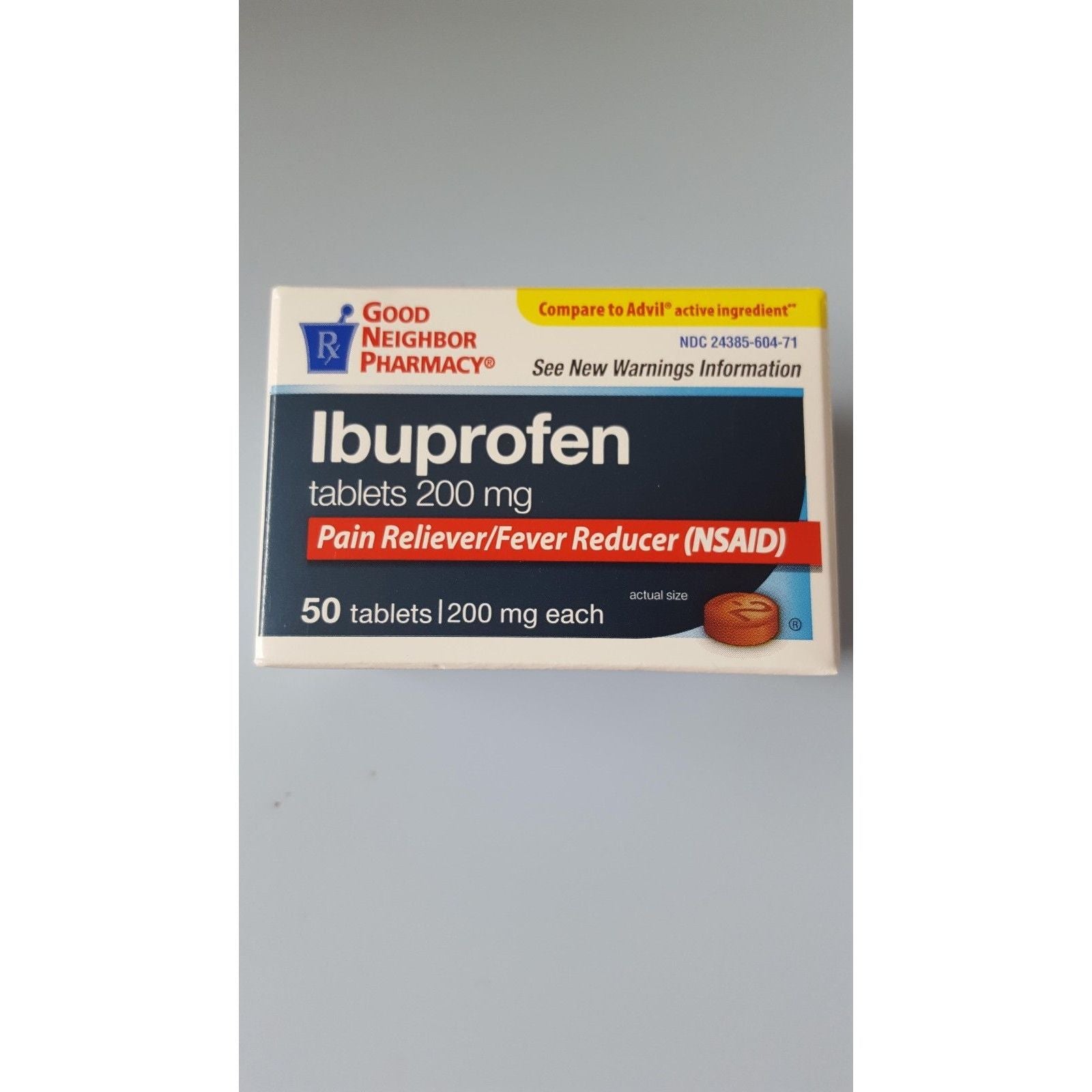P.g.n. Ibuprofen 200 Mg 50 Tableta