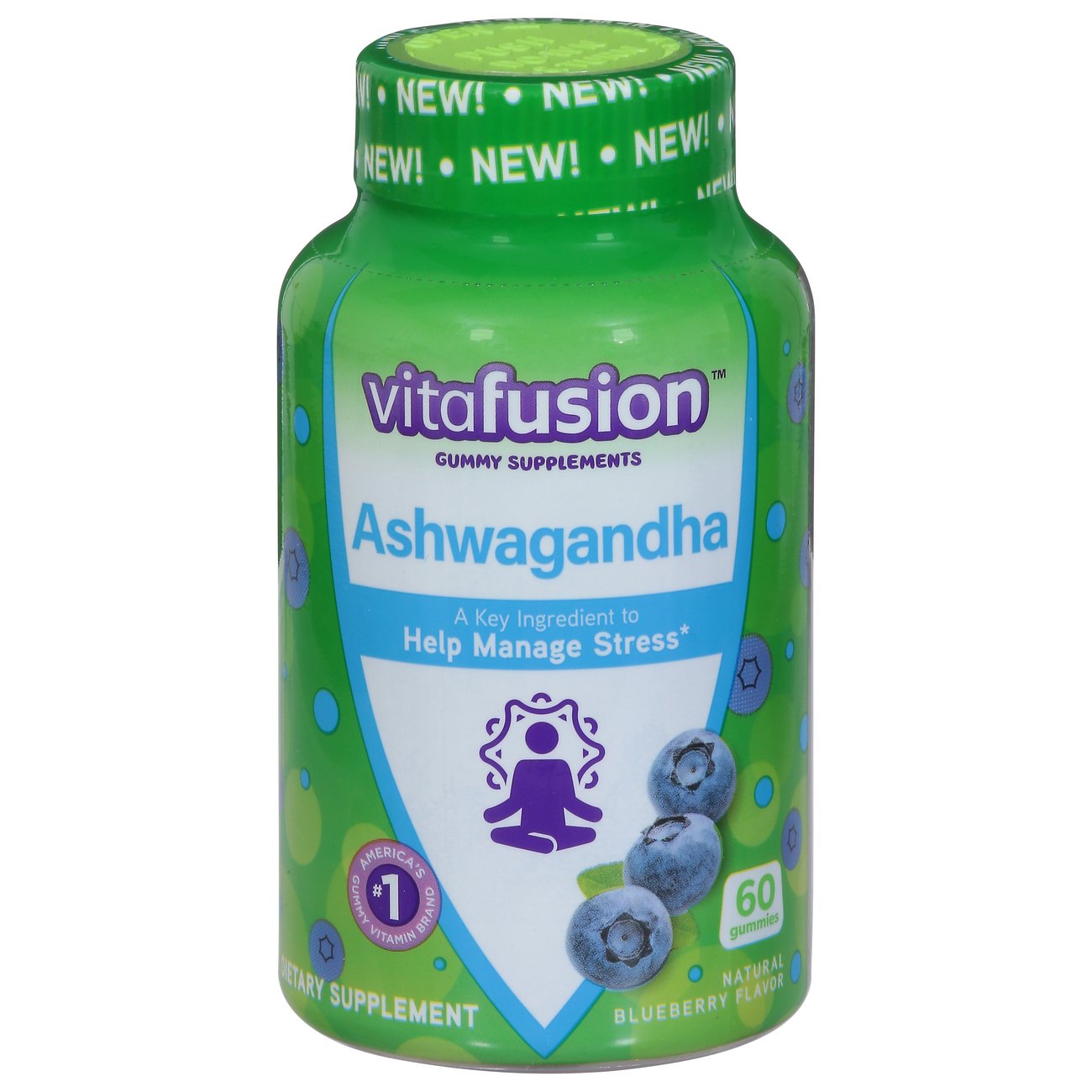 Vitafusion Ashwagandha Gummibärchen zur Stressbewältigung
