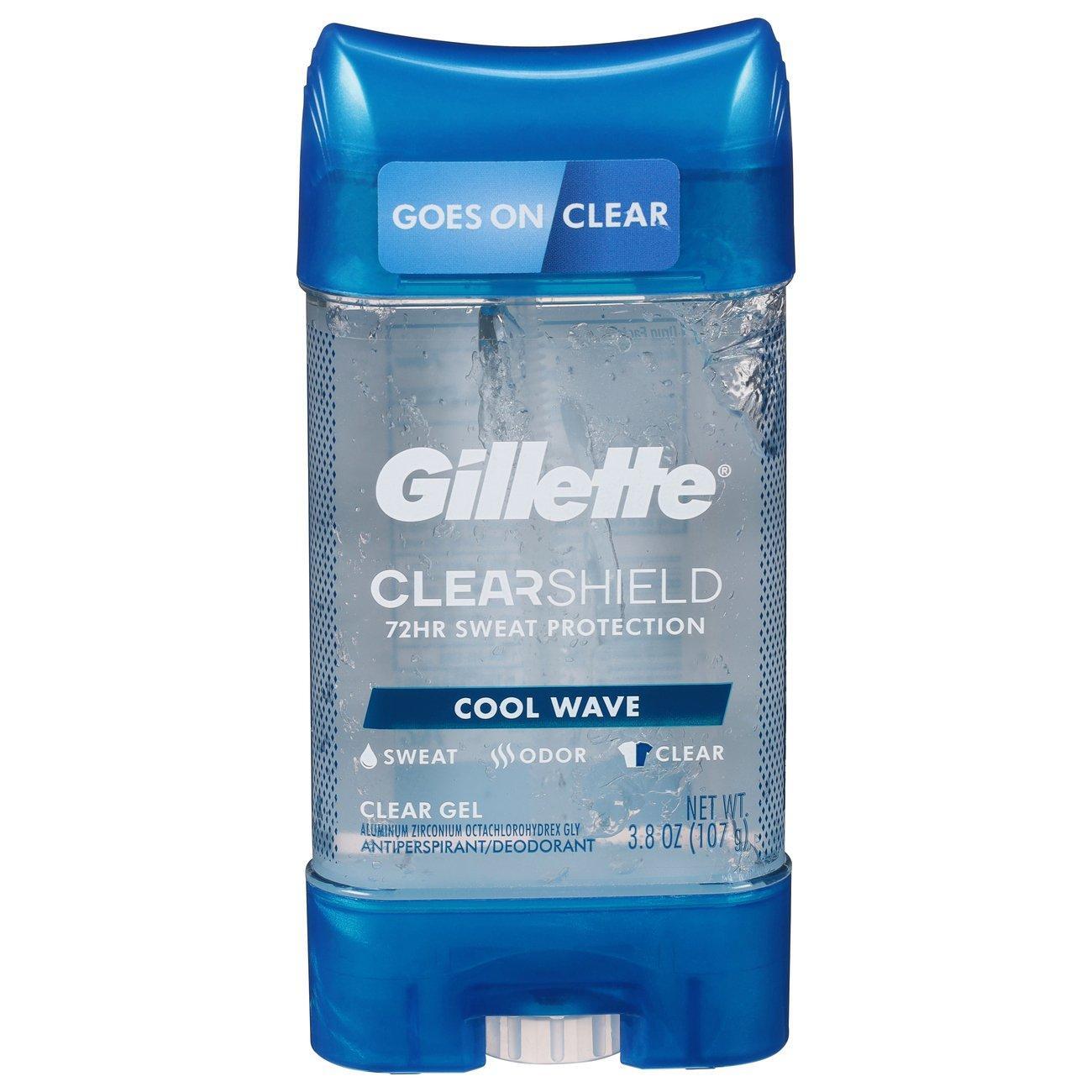 Gillette Cool Wave Clear Gel Antitranspirant & Deodorant 107 g