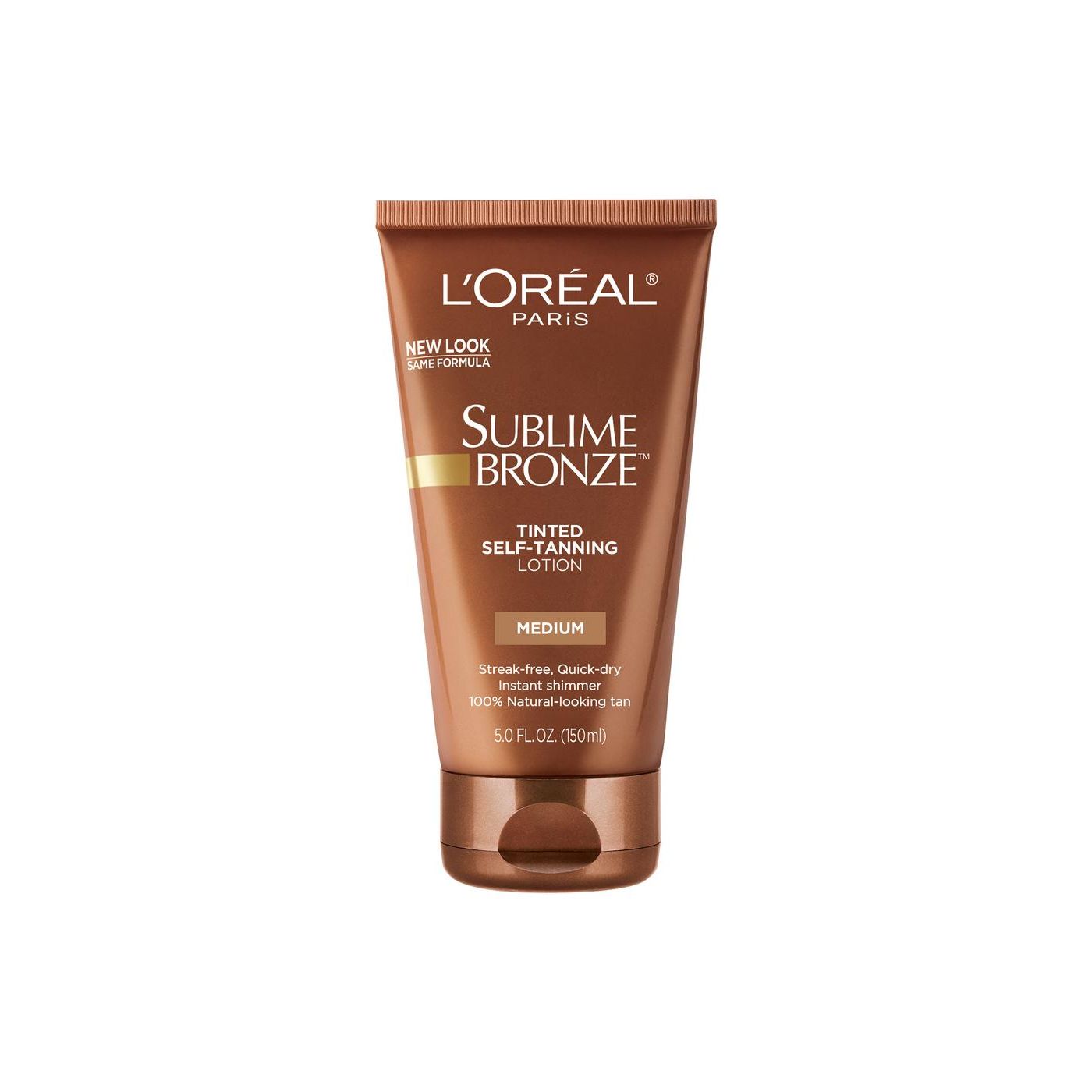 L'Oreal Paris Sublime Bronze Getönte Selbstbräunungslotion, Mittlere natürliche Bräune, 147,9 ml