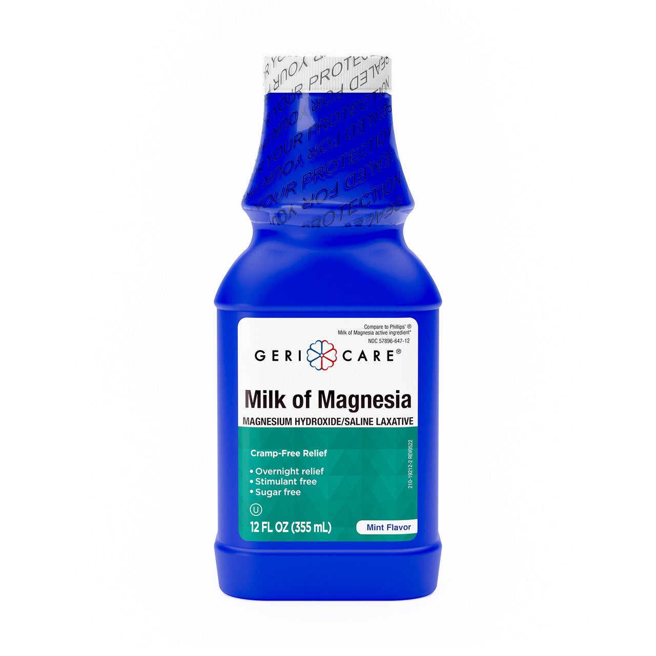 Geri-Care Original Milk Of Magnesia Saline Laxative 16 Oz