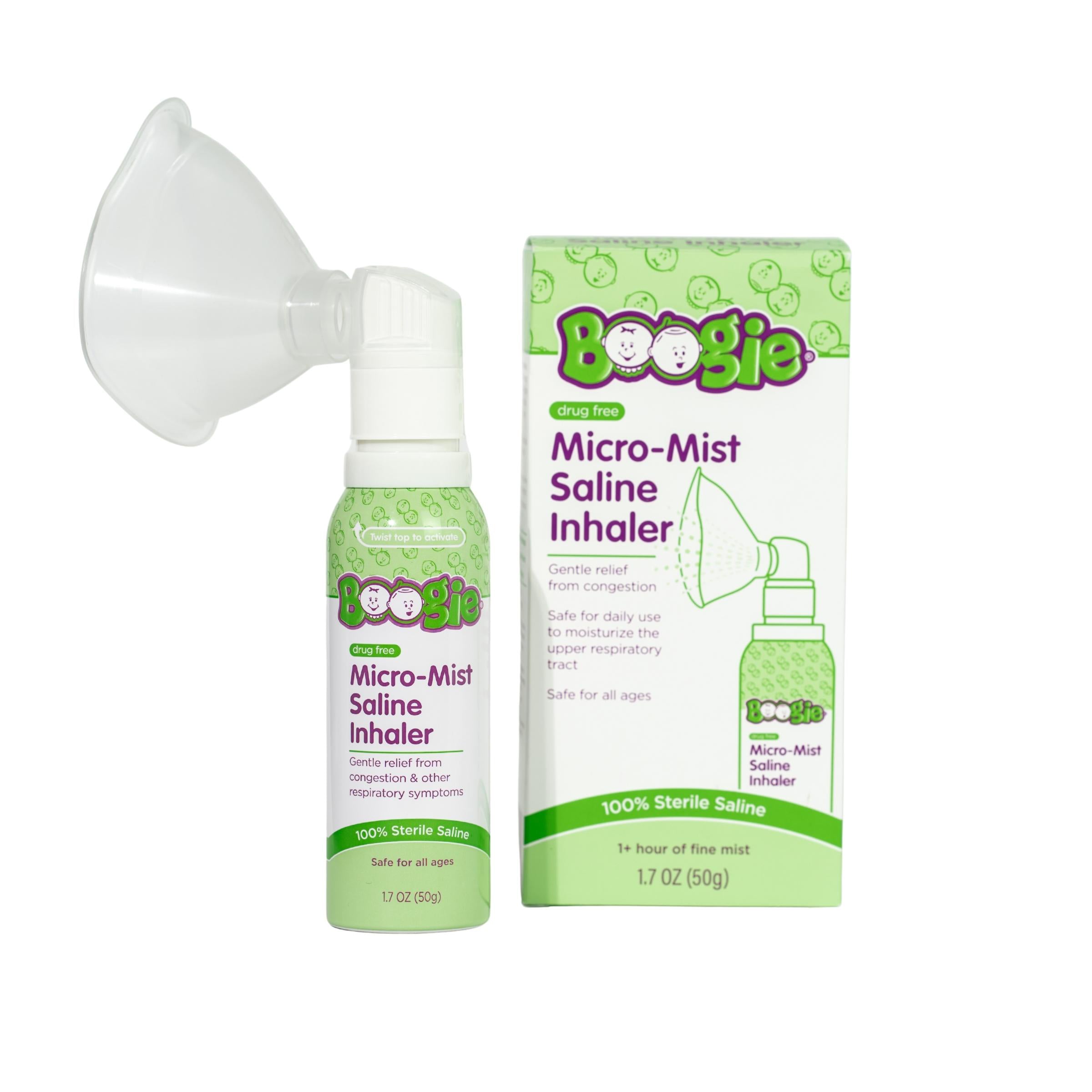 Boogie The Brand Inhalues Salinë Mikro-Mjegull – 1.7oz