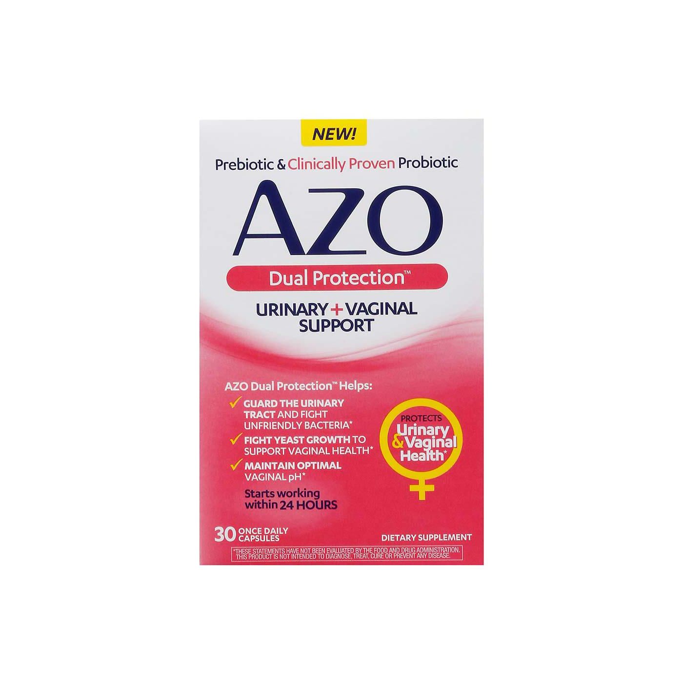 Azo Harnweg- & Scheiden-Schutz - Kapseln - Doppelter Schutz
