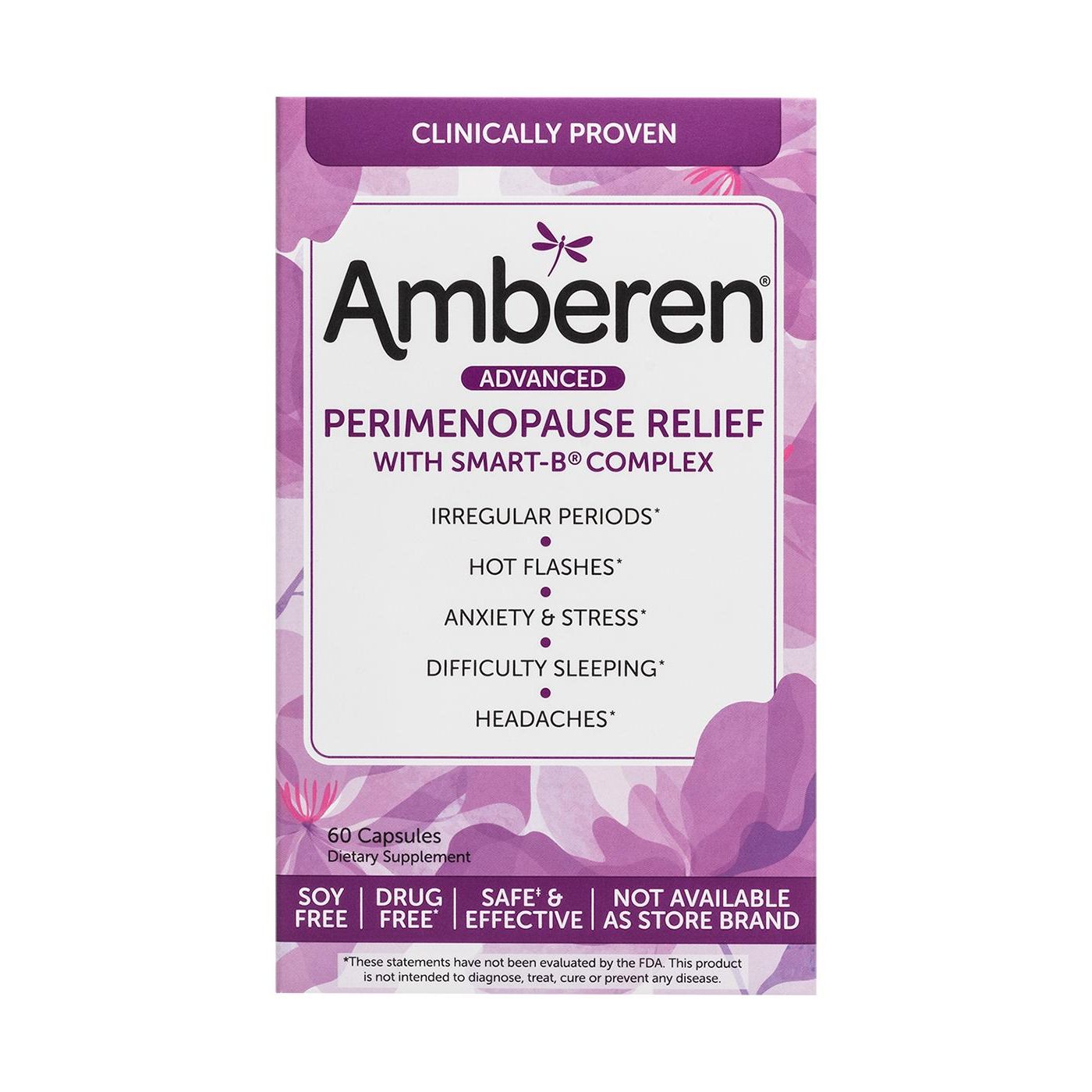 Amberen Advanced Perimenopause Relief -- 60 Kapsula