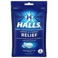 Halls Relief, Menthol, Hustenmittel/Lokalanästhetikum, Mentho-Lyptus Geschmack, 30 Lutschtabletten