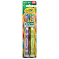 GUM Crayola Zahnbürsten, weich, Metallic