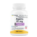 Rising Health Schmerzlinderung – niedrig dosiertes Aspirin 81mg für Erwachsene – Vergleichbar mit Bayers – magensaftresistente niedrig dosierte Aspirin-Tabletten – Schmerzmittel bei leichten Beschwerden und Schmerzen – Hergestellt in den USA