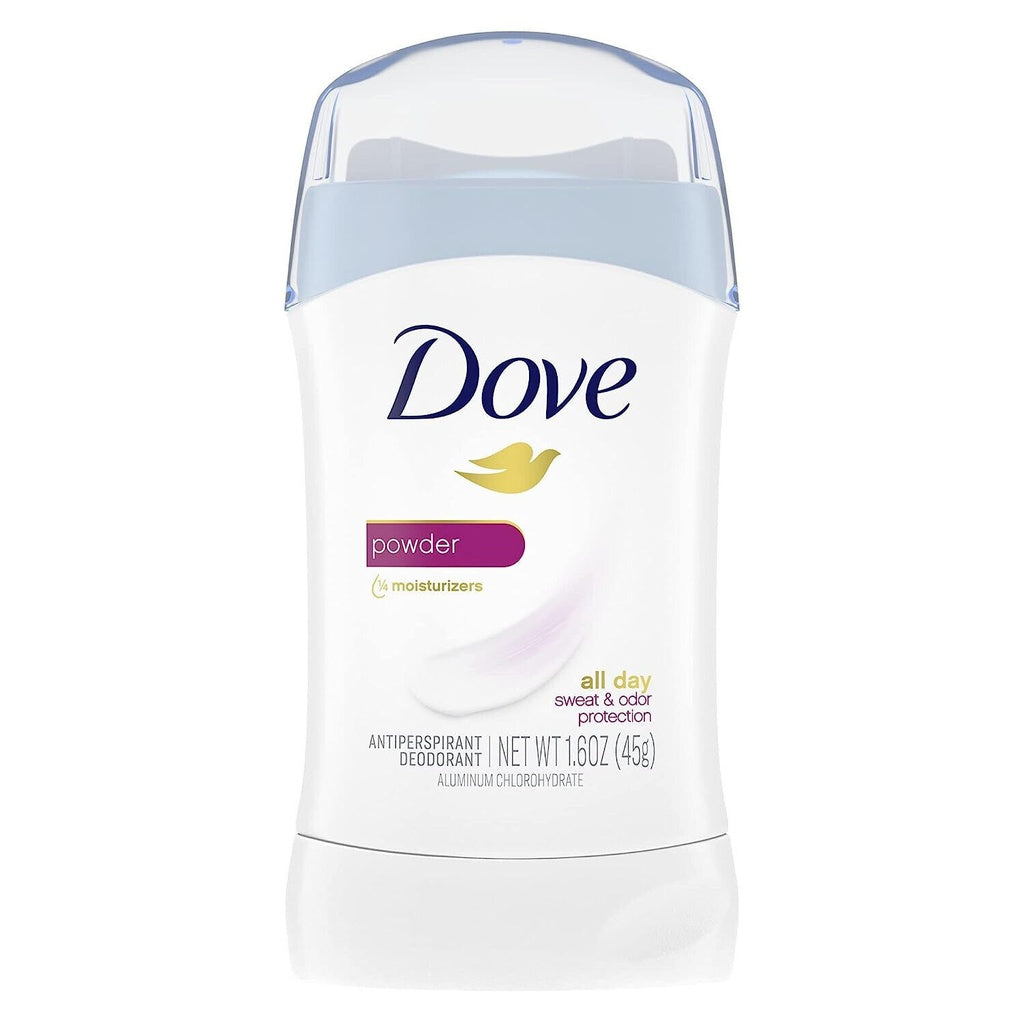 Dove Powder Dezodorant Shkop Antiperspirant i Padukshëm i Ngurtë 1.6oz