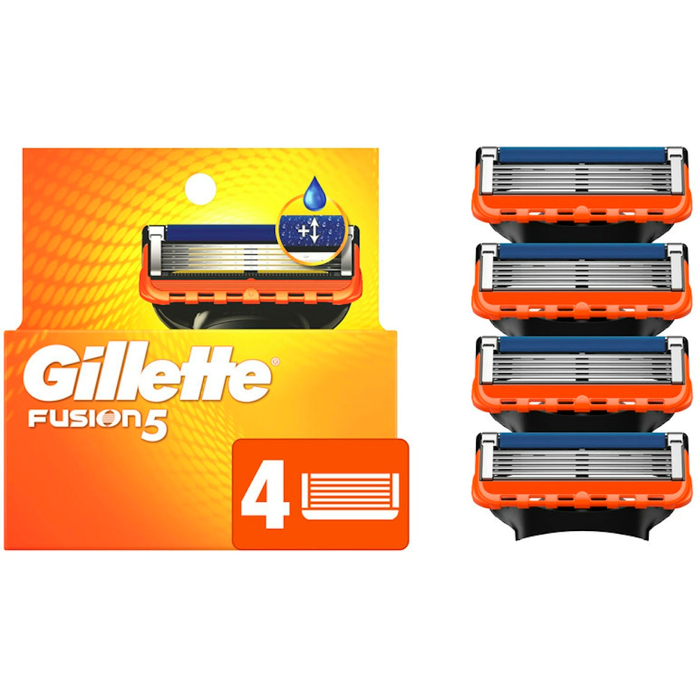 Gillette Fusion5 Rasierklingen für Männer, 4 Klingen + 1 Gratis-Klinge