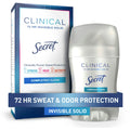 Antiperspirant & Deodorant Secret Clinical Strength Completely Clean Invisible Solid