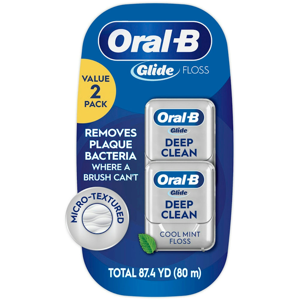 Fill dentar Oral-B Glide Pro-Health Deep Clean, mente, 80 m (87.4 yd)