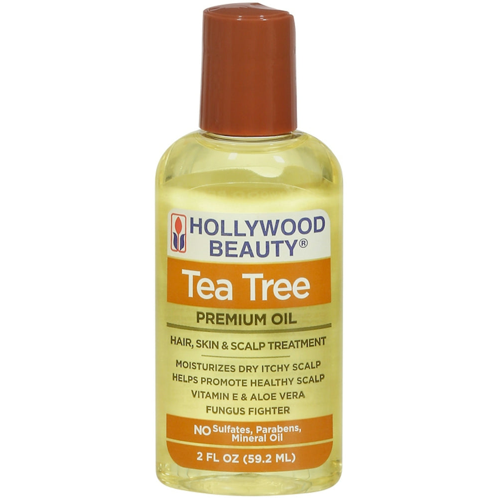 Hollywood Beauty Tea Tree Oil Trajtim Lëkure dhe Skalpi - 2 Fl Oz