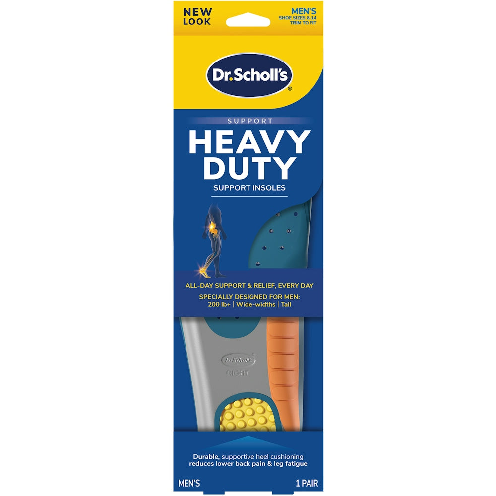 Ortezat Dr. Scholl's të Rezistencës së Lartë për Lehtësimin e Dhimbjeve – Madhësi për Burra 8-14 (1 Palë)
