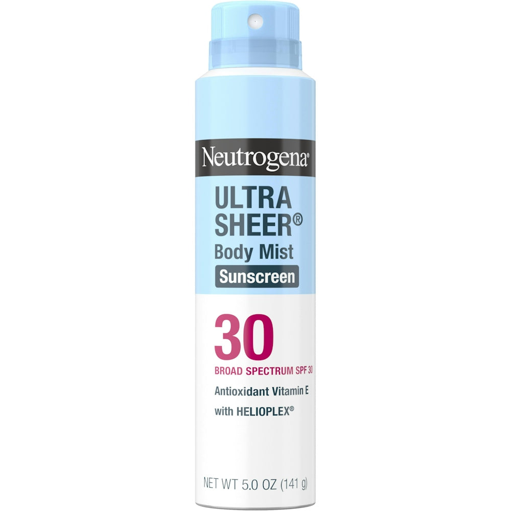 Sprej për trup Neutrogena Ultra Sheer me mbrojtje nga dielli, Spektër i gjerë SPF 30 147ml
