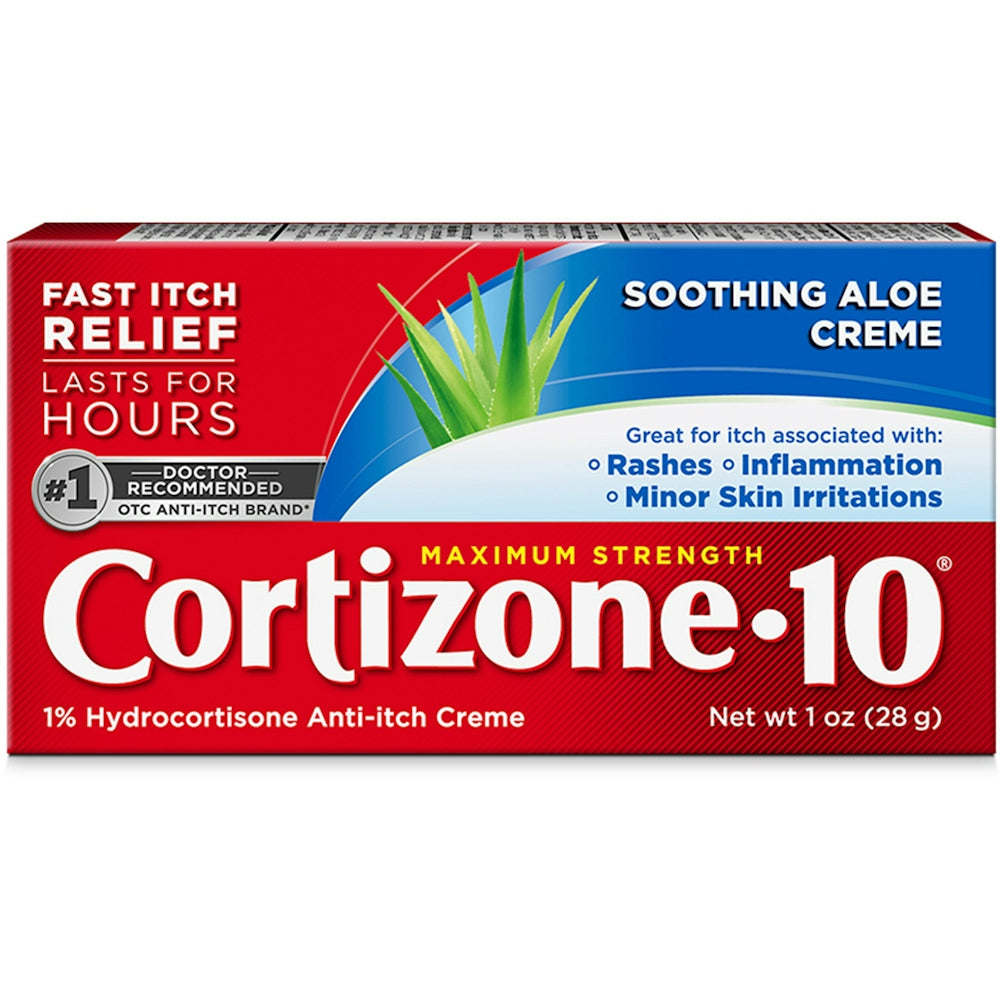 Cortizone 10 Juckreizlindernde Creme, maximale Stärke, 28 g