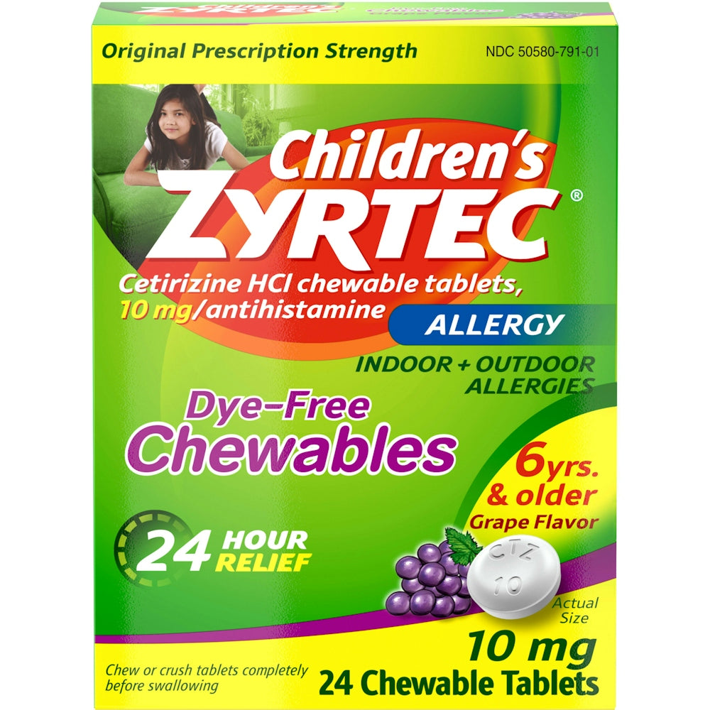 Zyrtec Cw 10 mg 24 Kdr Odt 24H Grp