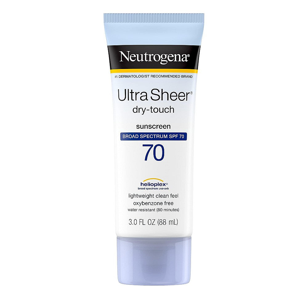 Locion mbrojtës nga dielli Neutrogena Ultra Sheer Dry-Touch, Spektër i Gjerë SPF 70, 88 ml