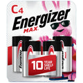 Energizer Max Premium C Batterien, Alkaline C-Batterie (4 Stück) E93Bp-4