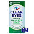 Clear Eyes Juckende Augen Linderung, Maximal, Steril 0.5 Fl Oz