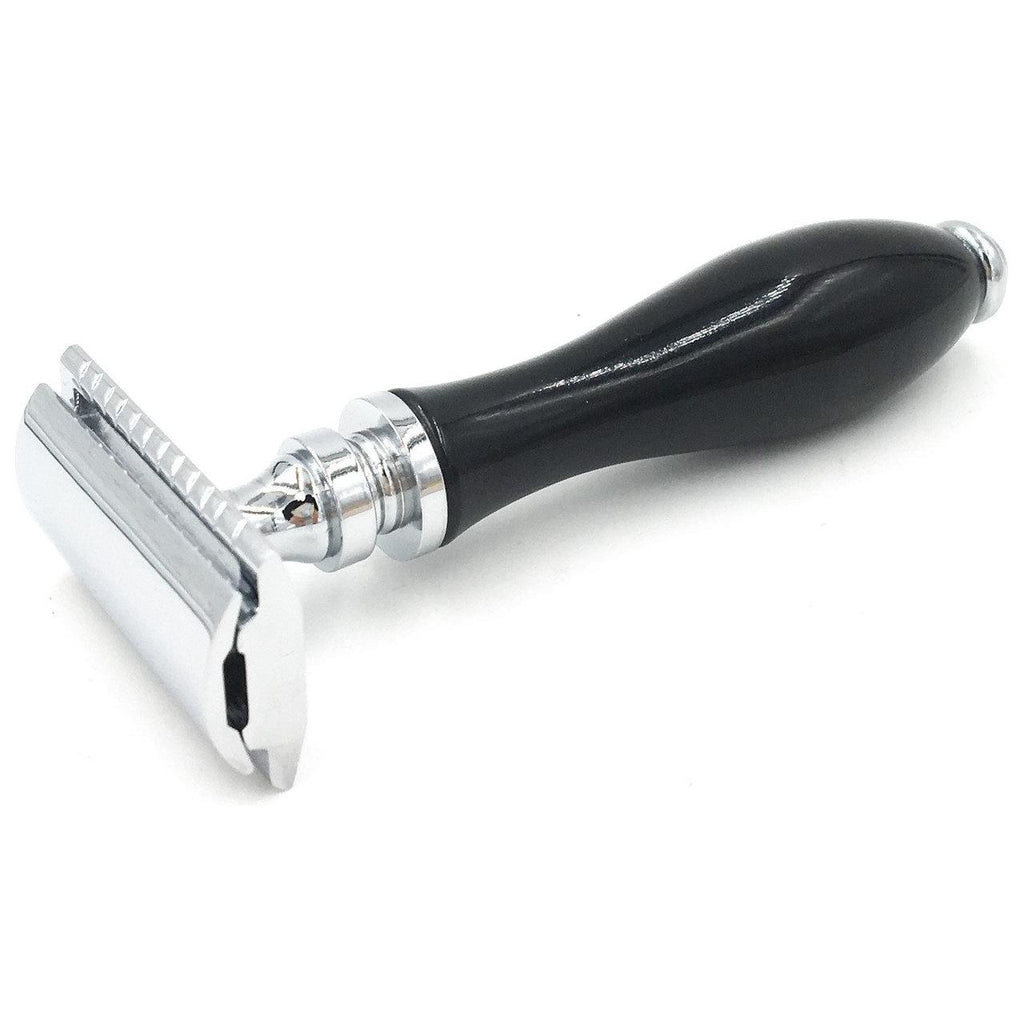 Parker 111B Rasierhobel mit schwarzem Harzgriff