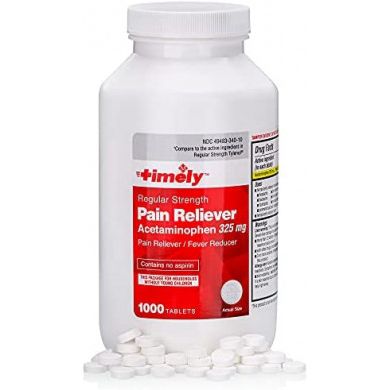 Timely Schmerzmittel in regulärer Stärke – 325 mg
