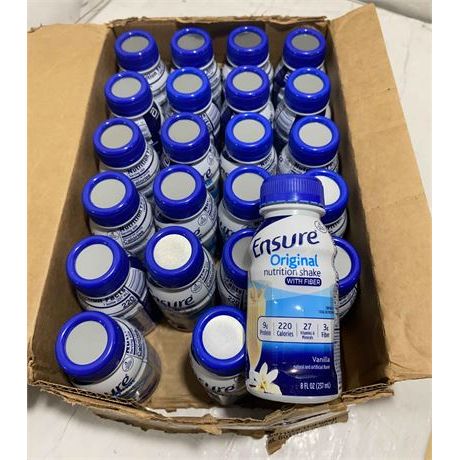 Ensure Original Nutrition Shake mit Ballaststoffen, Vanille