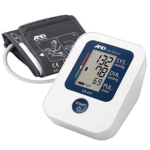 Monitor i tensionit të gjakut A&D Medical Deluxe për krah të sipërm me manshetë me rreze të gjerë