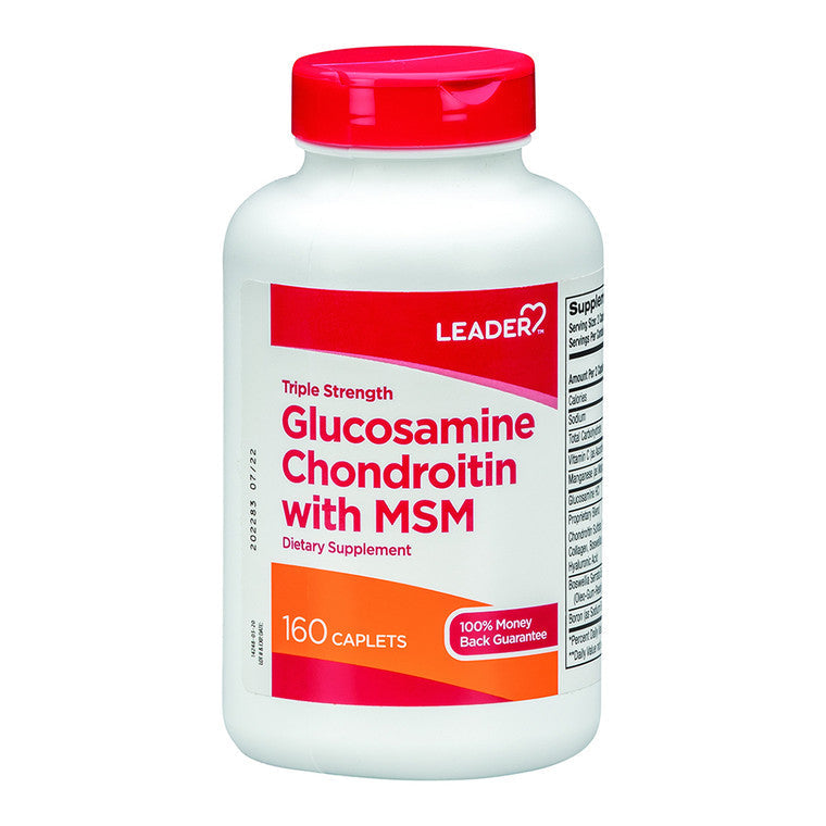 Leader Triple Strength Glucosamine Chondroitin mit MSM Tabletten, 150 Stück