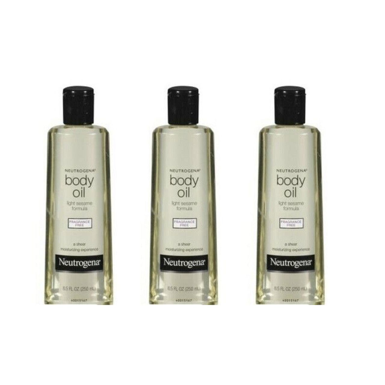 Vaj trupi Neutrogena Formulë e Lehtë Susami, Pa Aromë 250 ml
