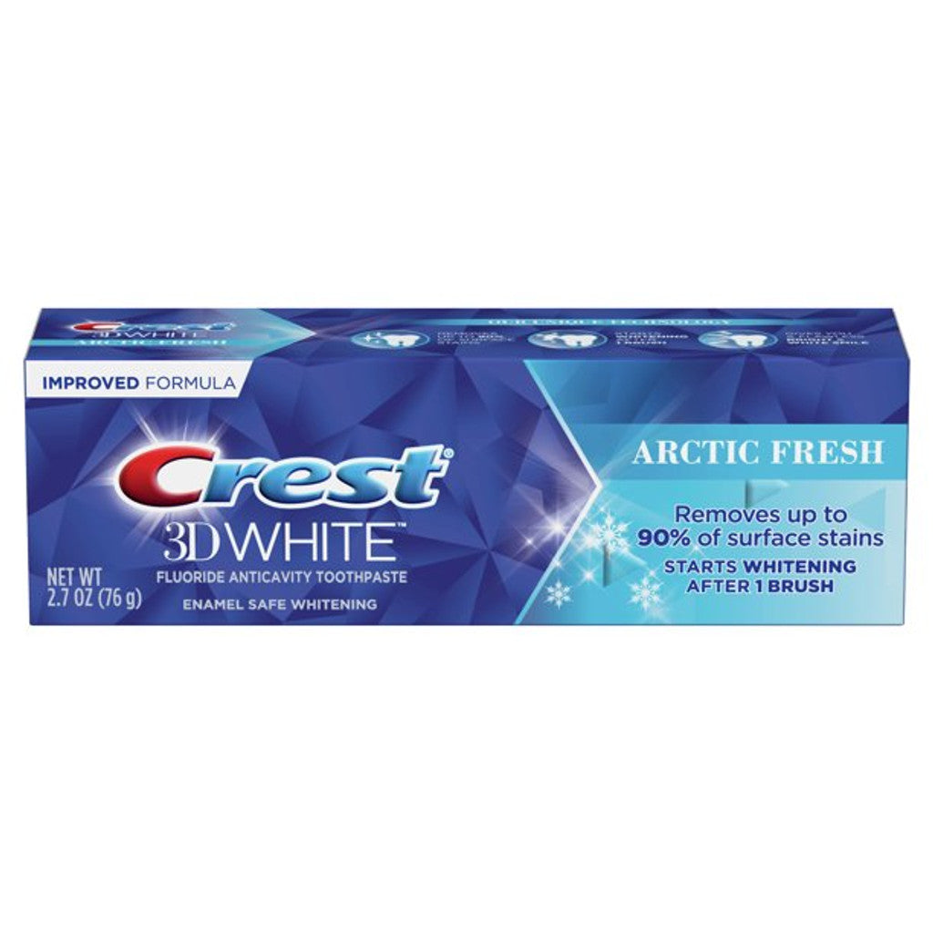 Pasta dhëmbësh zbardhuese e avancuar Crest 3D White, Arctic Fresh, 76 g