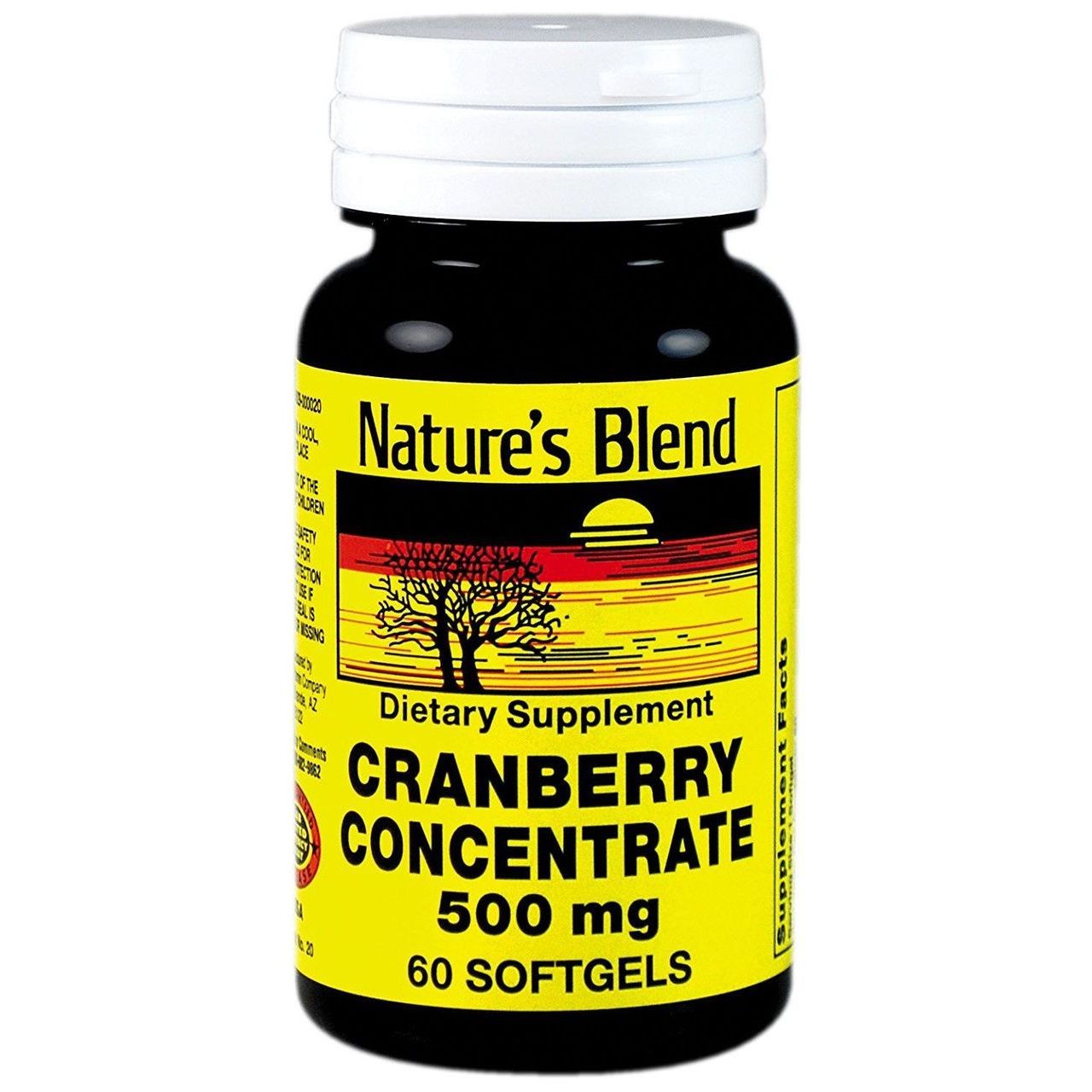Nature's Blend Cranberry-Konzentrat 500 mg Weichkapseln