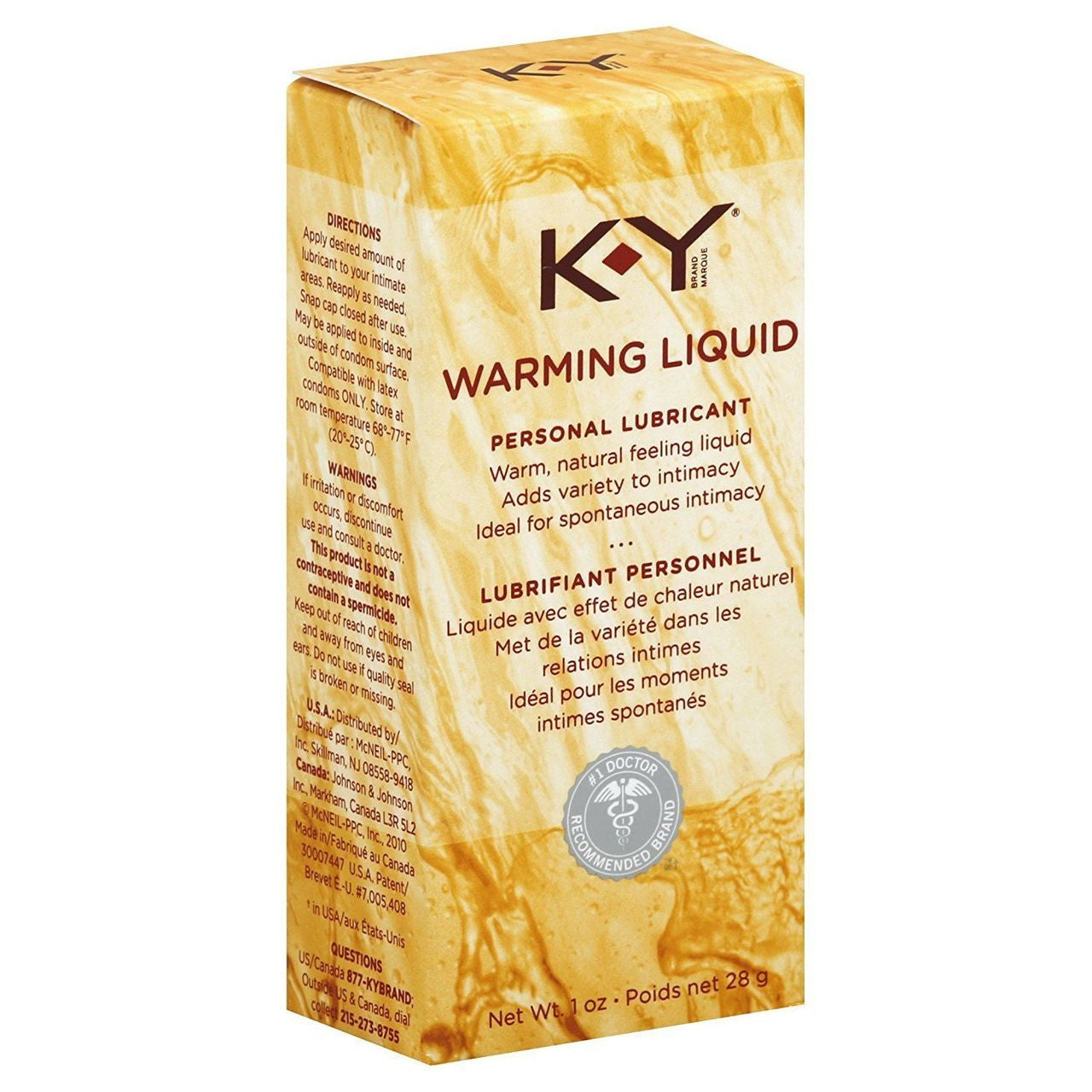 K-Y Wärmendes Flüssig-Gleitmittel - 28g